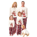 Julpyjamas med festligt tryck